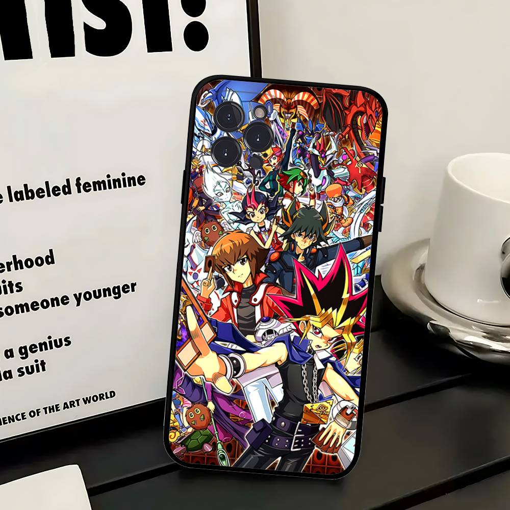 Amine Yu Gi Oh Classic Phone Case For Iphone 17 Air 16 15 14 13 12 11 Pro Max 16 15 14 Plus TPU Soft Case