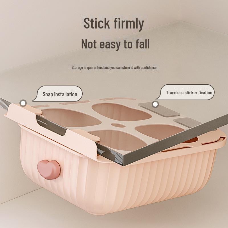 Wall-Mounted Underwear & Socks Storage Box - Large Compartment Organizer