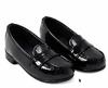 Sunny Step Puppenschuhe Loafer für Puppen, Uniform-Koordination im Studentenstil, Schwarz, Lolita, Lack, Braun, Weiß, Miniatur-Schuhe für Puppen, Puppe