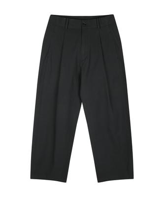 YOUNEEDGARMENTS One-Pleat Volume Pants (Black)