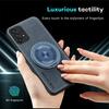 For Samsung Galaxy A13 A14 A15 A16 Sheepskin Swivel Bracket Magnetic Soft Edge Anti Drop Anti Fingerprint Phone Case