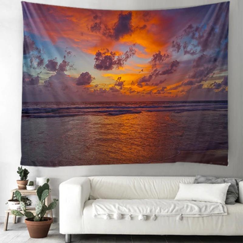 Home Wall Decoration Tapestry Prairie Lake Forest Background Office Living Room Tapestry