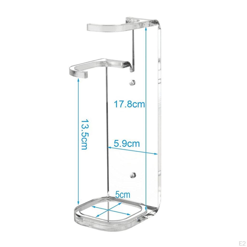 Acrylic Lightsaber Wall Bracket, Modern Holder Portable Mount Stand for Living Room