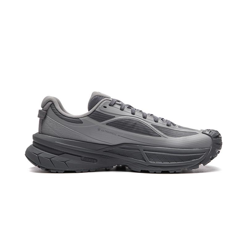 Li Ning Outdoor CF Tracing Xichang 2SE Low top Hiking Shoes Unisex Elegant Gray AHTW069-1