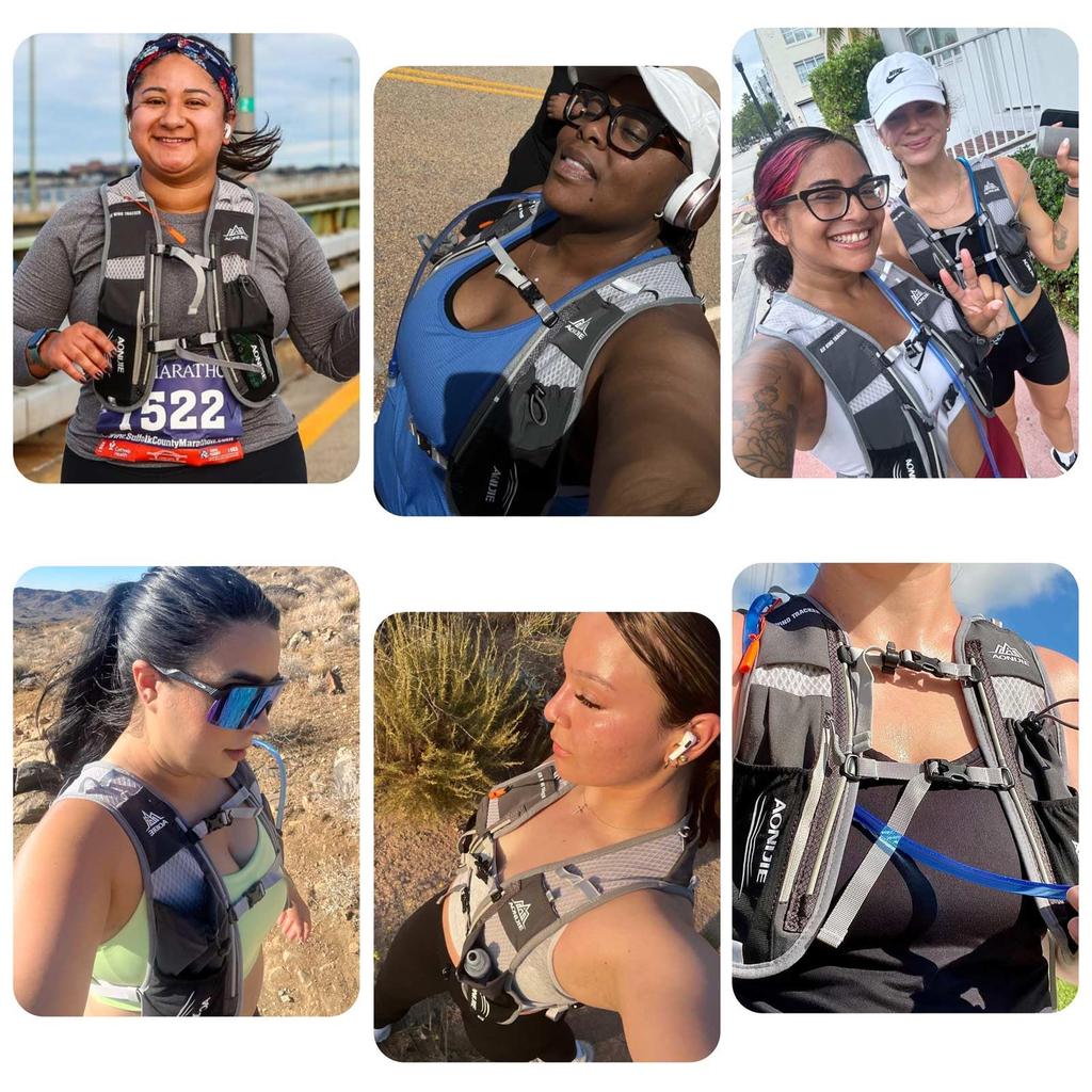 Azarxis Running Trail Running Hydration Trail Bag, Backpack, Pack, Marathon, Jogging, Running, Hiking, Cycling, Lightweight, Breathable, Bicycle,