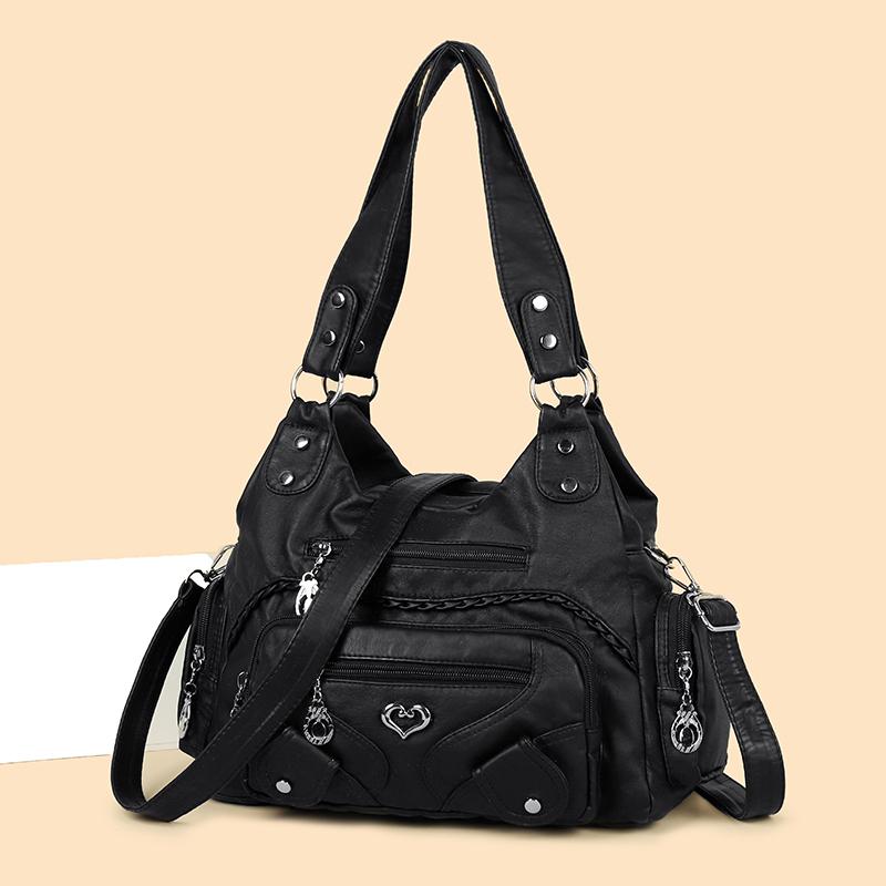 Dames Tote Bag Grote Capaciteit Schoudertas Draagbare Crossbody Tas