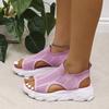 Fashion Summer Women Sport Sandals Mesh Height Increasing Thick Sole Fashion Women Sandals Anti Slip Outdoor Comfort Designer Sandalias