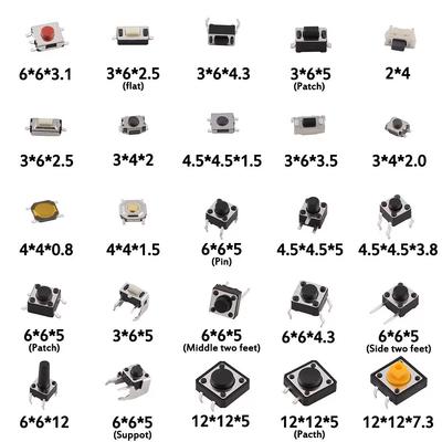 Componentes para circuitos eléctricos – Interruptores