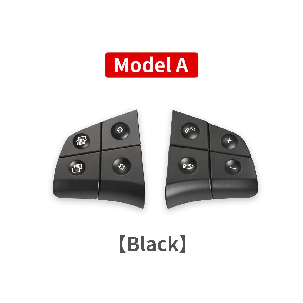 2Pcs Car Multi-Function Steering Wheel Buttons Kit For Mercedes Benz W164 GL ML Class 2006-2009 W251 R Class W245