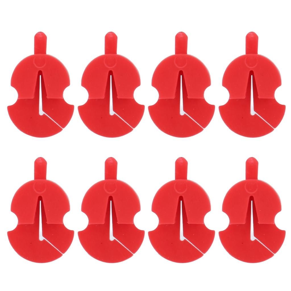 8 Pièces Sourdine de Violon en Caoutchouc Réglable Silencieux à Trou Unique Pièces d'Entraînement Accessoires