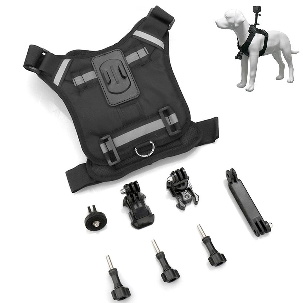 

Крепление для спортивной камеры для собаки На собачьем жилете Для DJI Для Insta360 Держатель крепления камеры на шлейке для собаки