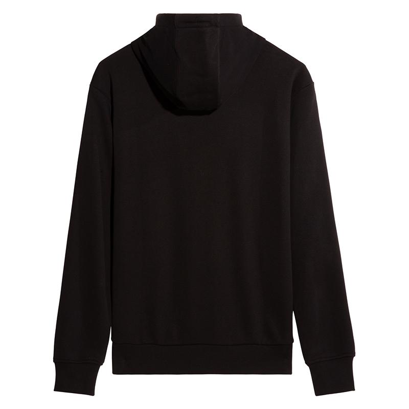 Li Ning Sweatshirts Men's Black Crew Neck Moderate AWDVJ01-1