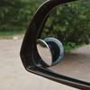 Car 360 Degree Adjustable Hd Rearview Convex Mirror For Car Reverse Wide Angle Vehicle Blind Spot Mirror