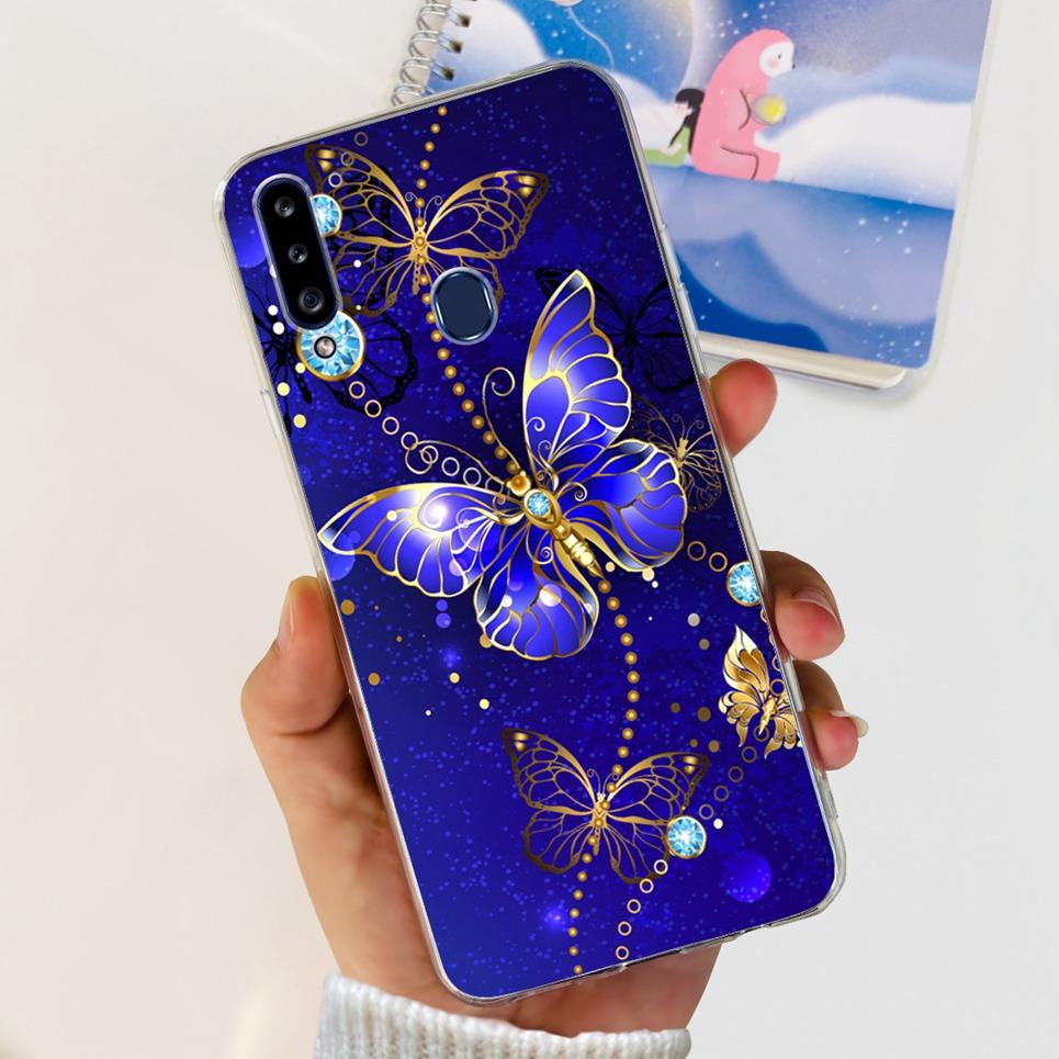 

For Samsung Galaxy A20s A20 A20e Case Back Cover Cartoon Cool Style Animals Girly Soft TPU Silicone Bumper A202F A205F A207F Galaxy A20s