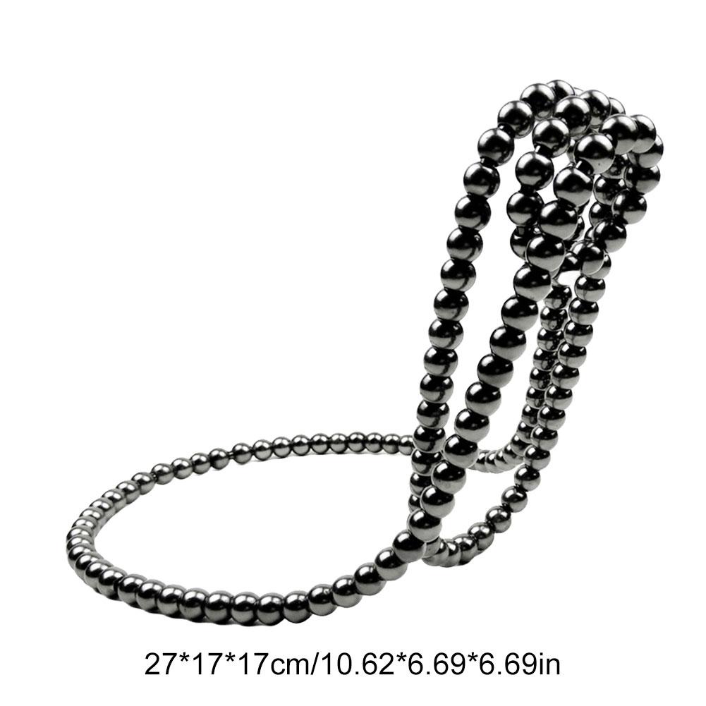 Pearl Necklace Wine Rack Creative Wine Rack Wine Bottle Holder Home Desktop Decoration Novelty Gift for Kitchen Home Decoration