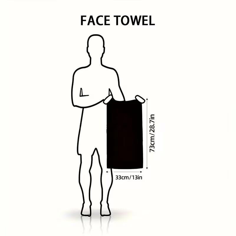 Set mit 1/4/6 Handtüchern aus Bambusfaser, Home-Badetücher, Gesichtshandtuch für Erwachsene, dick, saugfähig, luxuriöse Badezimmerhandtücher, Toalha De Praia