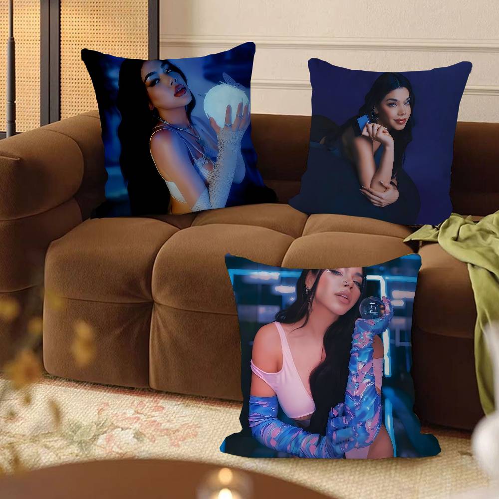 Kenia Os Singer Personalized Pillow Dust Cover Bedroom Kids Party Decoration Pillowcase Birthday Children Gift