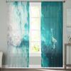 Ozeanwelle am Strand, transparenter Vorhang für Wohnzimmer, moderne Voile-Tüll-Fenstervorhänge für Schlafzimmer, Küche, Vorhänge