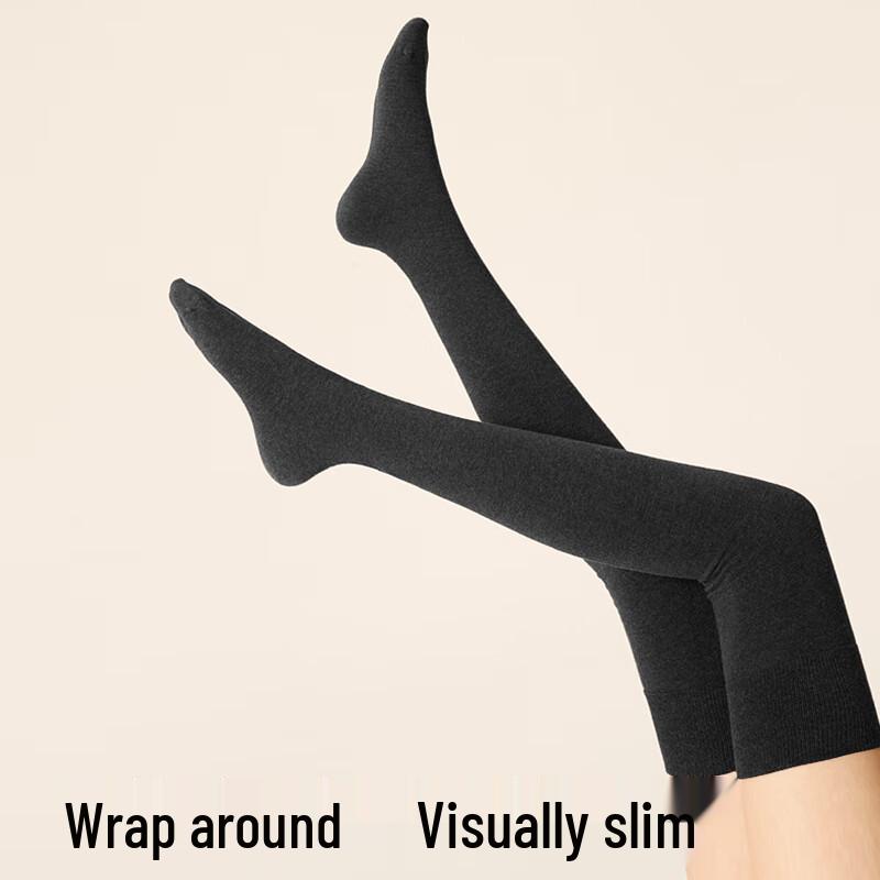 Women's Anti-slip Slimming Over-the-Knee Cotton Socks (2 Pairs)