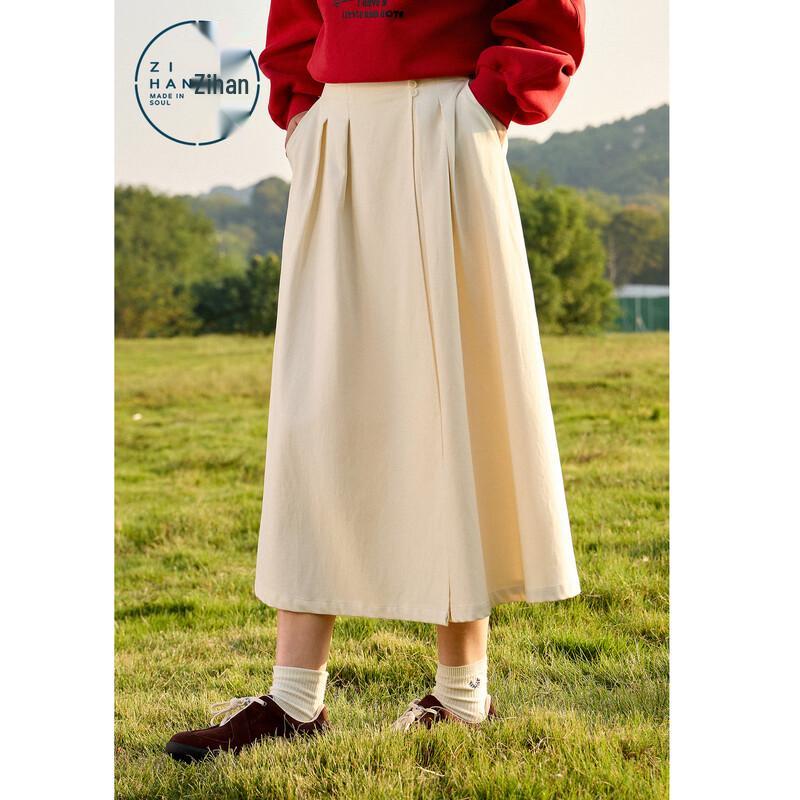 

Женская плиссированная юбка-миди А-силуэта с высокой талией S