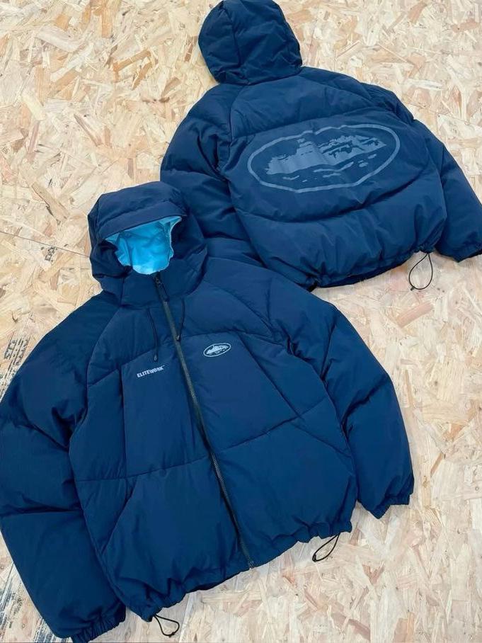 Men's Army Green Hooded Cotton Jacket - Warm, Thick Winter Outerwear 2025