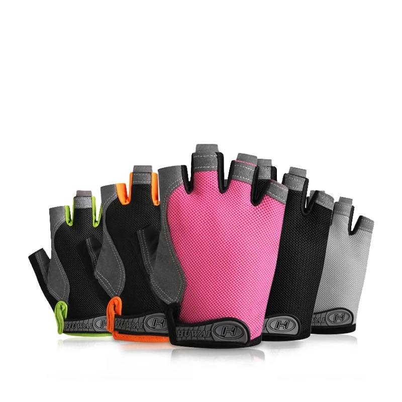 Atmungsaktive Anti-Rutsch-Halbfingerhandschuhe für den Sommer, Unisex Professionelles Fitnessgerät, Angel-, Radsport- und Outdoor-Sportarten Unverzichtbare fingerlose Handschuhe
