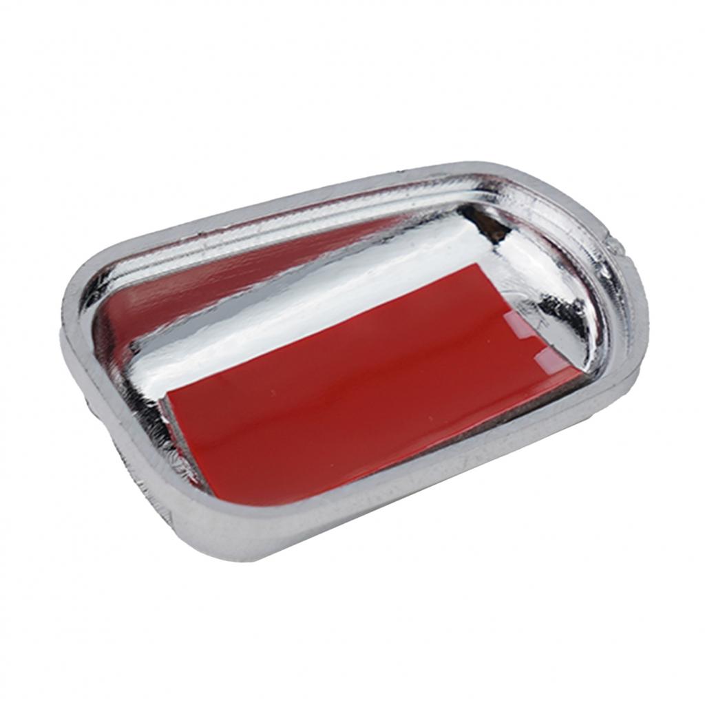 ABS Plastic Water Jet Cover Car Chrome Windshield Washer Cap