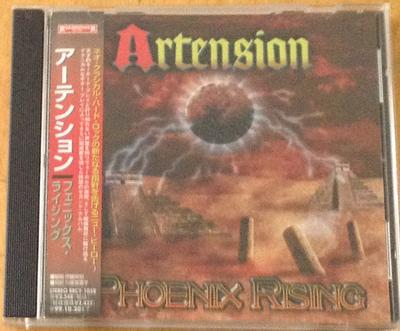 CD ARTENSION  Phoenix Rising RRCY1058 Roadrunner Reco 1997 Japan Rock Used