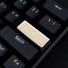 Zinc Alloy 2.25U Enter Keycap Original Height, Scratch Resistant Metal Finish Keycap for Mechanical Keyboards Switches