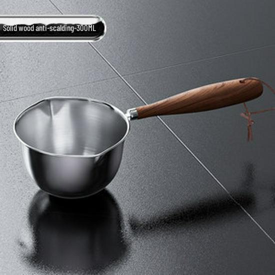 

Углубленная мини-сковорода из нержавеющей стали с фильтром для индукционных плит