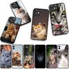 Blue Cat Green Eyes Meow Phone Cover for Samsung Galaxy A36 A17 A26 A07 A35 A54 A53 A13 A33 A34 S8 S9 S20 S21 FE S10 Plus Case
