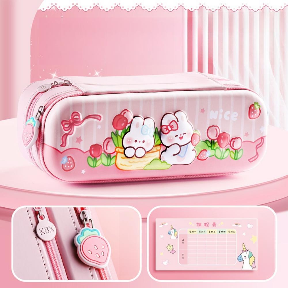 3D Kawaii pouzdro na tužky EVA Velkokapacitní Vodotěsné Lehké Pouzdro na tužky pro Studenta Školní potřeby Stacionární taška