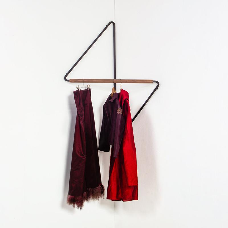 Nordic Corner Hanger Bedroom Living Room Net Hanging Northern Europe Simplicity Creativity Storage Designer Decorate Coat Rack