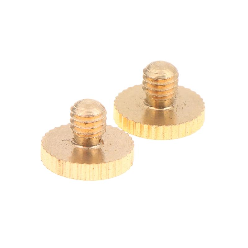 2Pcs 10*8*4Mm Sax Brass Screws Finger Ring Screws For Bb Trumpet Alto Horn M4 Instrument Parts