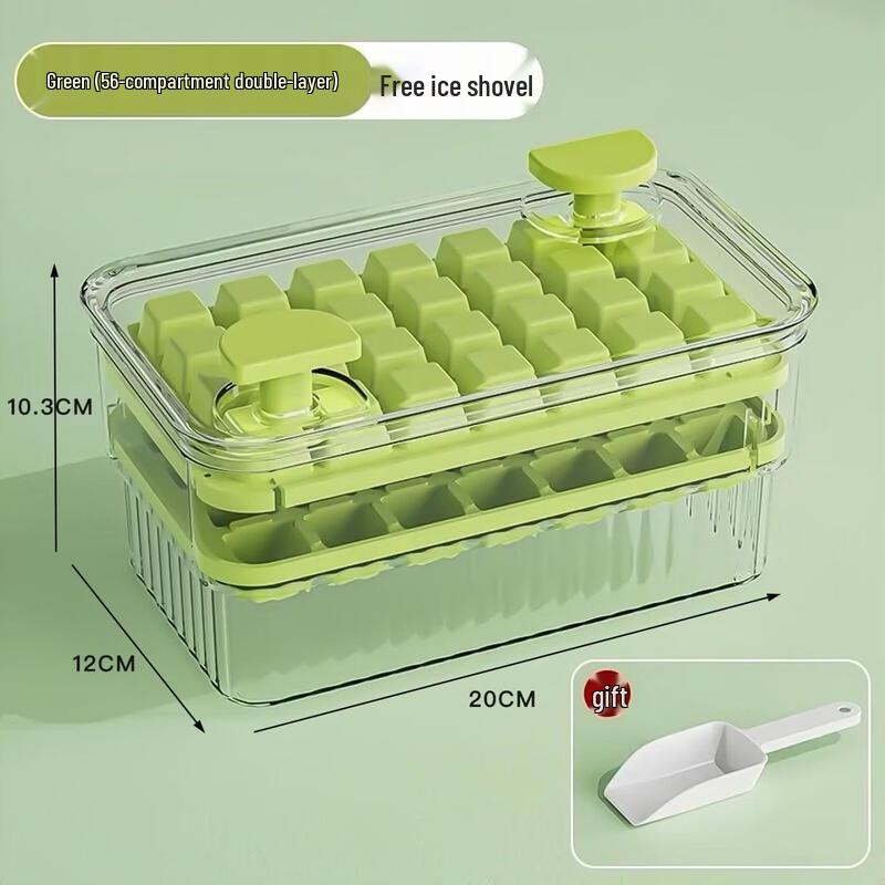 Press Type Ice Cube Tray