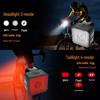 High-Brightness Waterproof USB-C Bicycle Light Set: Front & Taillight for Night Riding