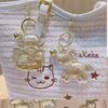 Luck Gold Horse Keychains Cartoon Design Zodiac Horse Keychains Bag Pendant  Holiday Gifts