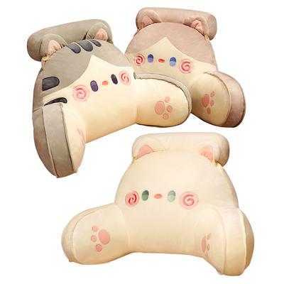 2 Größen Kawaii Katze Plüsch Taille Kissen Nackenschutz Kissen Gefüllt Weich Schöne Tier Bett Kissen Schöne Wohnkultur Geschenke