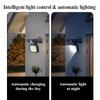 Outdoor Courtyard Solar Wall Lamp, Street Lamp, Outdoor Human Body Sensing Wall Lamp, IP65 Waterproof Three Level Mode