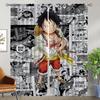 One-Pieces Blackout Curtains for Living Room Curtain Tulle for Bedroom Shades Halloween Decoration Home Interior Curtains Camera