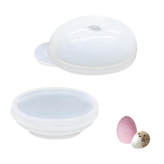 Easter Egg Silicone Mold for Mousse Cake 3D Baking Mold for Chocolate Pudding Jelly Non-Stick Oven Freeze Pan for Dessert