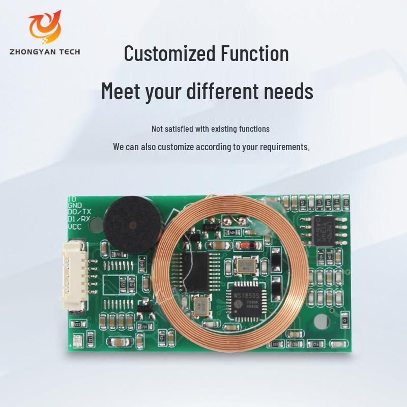 Dual-Frequency RFID Card Reader with TTL Serial and WG Interface for Access Control
