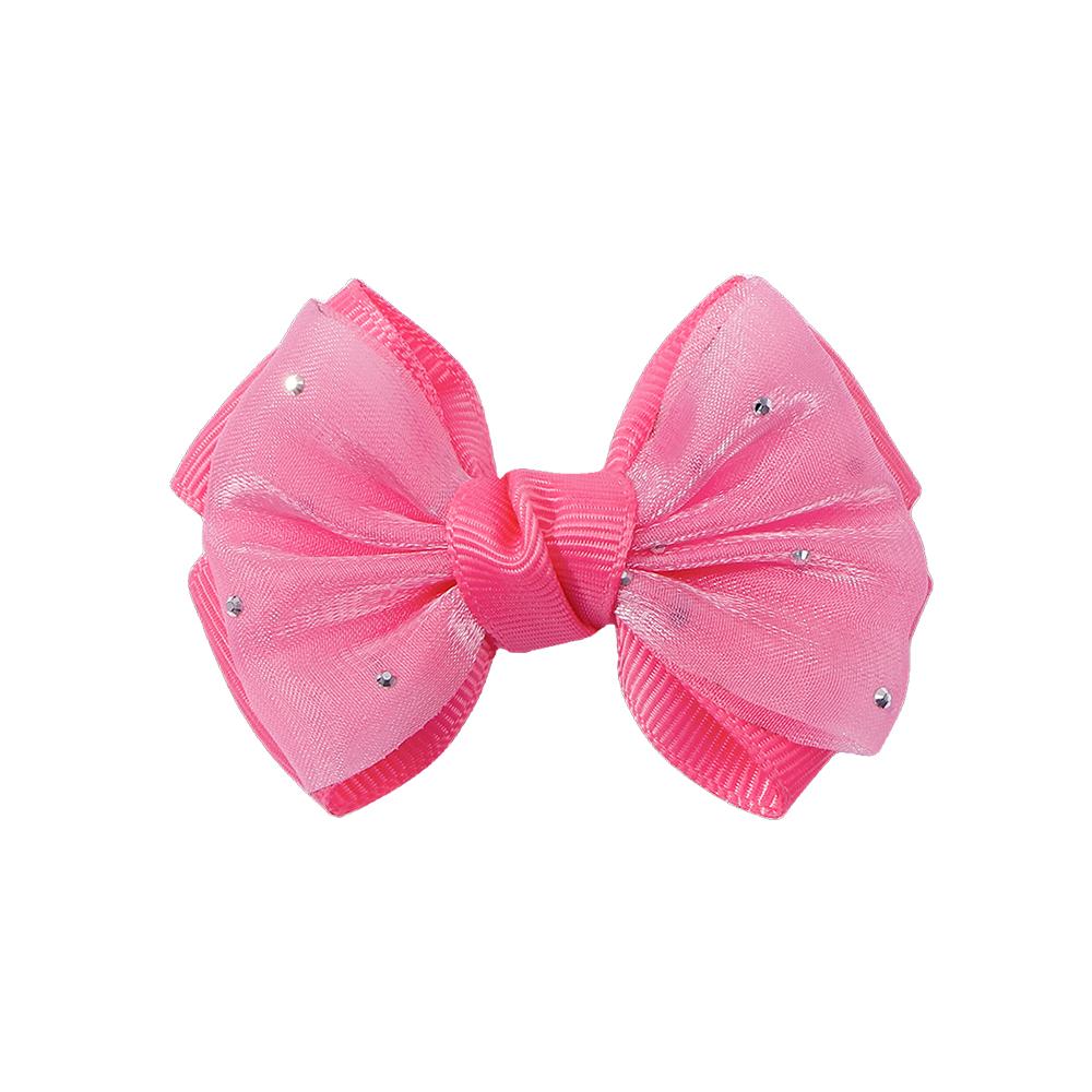 2 STÜCKE Neue Niedliche Prinzessin Mesh Mode Einfarbig Schmetterling Lieblich Mädchen Haarnadeln Kinder Kopfschmuck Haarspange Haarclips Haarschmuck