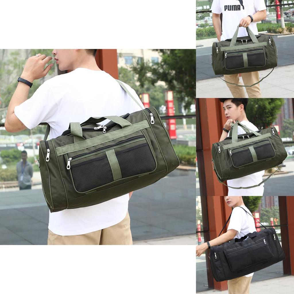 Large Capacity Foldable Travel Bag For Men And Women Waterproof Oxford Fabric Design