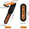 Vertical Folding Bike Wall Mount Rack - Heavy-Duty Bike Hanger, Easy Install with Screws Space-Saving Bike Storage for Road & Mountain