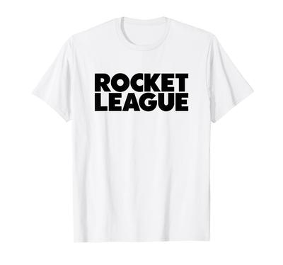 Rocket League Schwarz Klassisches Logo T-Shirt