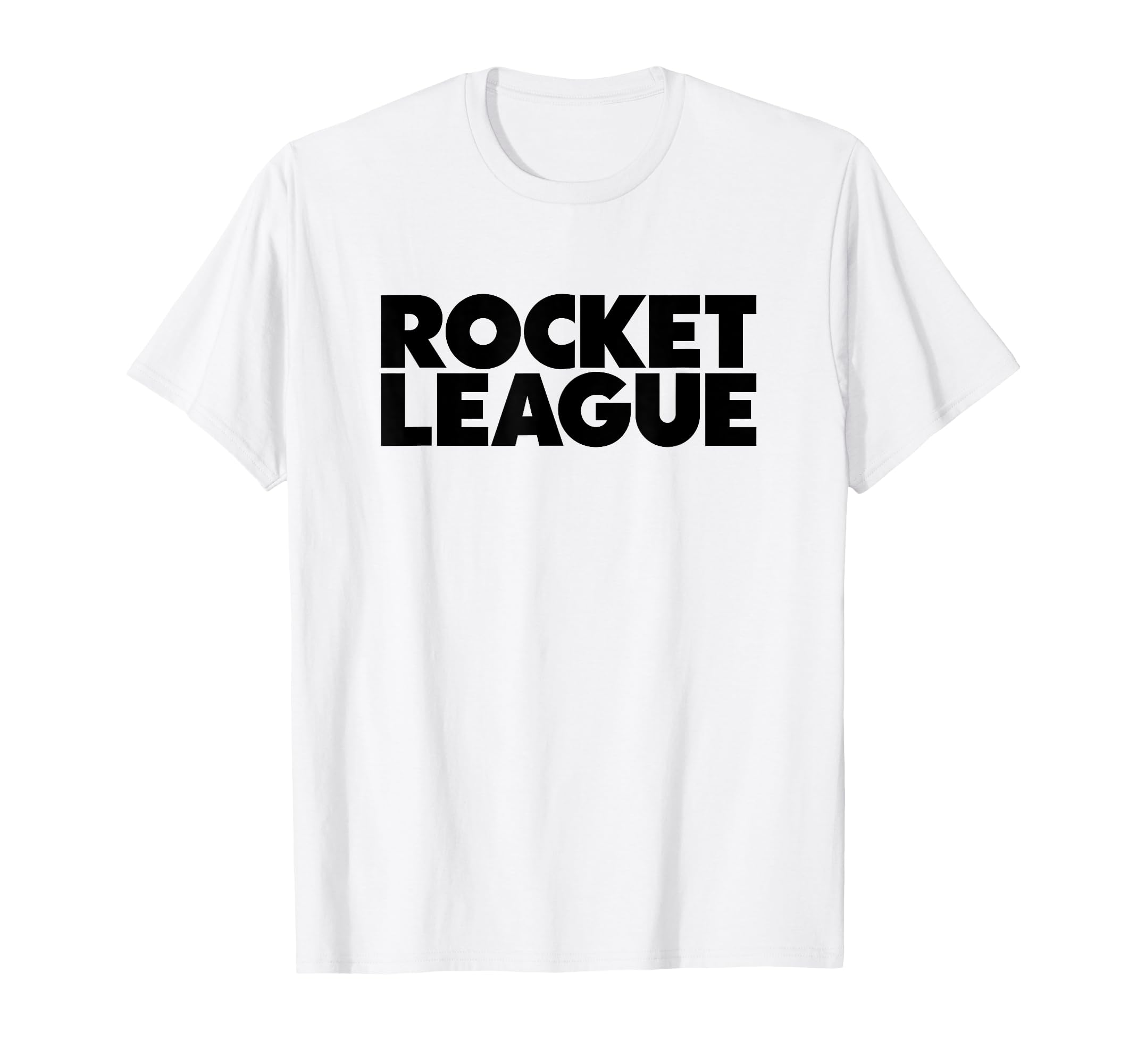 Футболка с черным классическим логотипом Rocket League