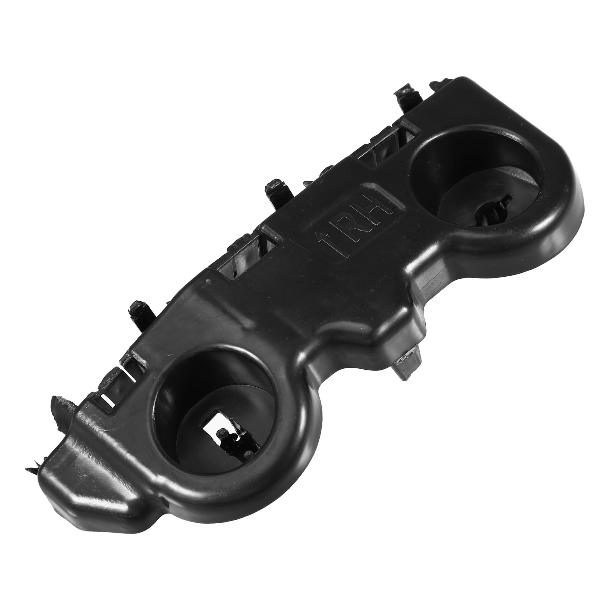 

ABSOPRO Кронштейн переднего бампера правый для Nissan Kicks Черный пластик (Номер детали 622245RB0A) (2017-2020 гг.),