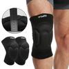 Loogdeel 1Pair Protective Knee Pads Football Volleyball Extreme Sports Kneepad Thick Sponge Anti-Slip Collision Avoidance Brace