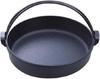 Iwachu Sukiyaki Pot with Nambu Crane 28 Black Inner Diameter 28cm IH Compatible Nambu Ironware 20040